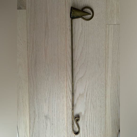 Vintage Brass Candle Snuffer Art Deco Style - Picture 3 of 4